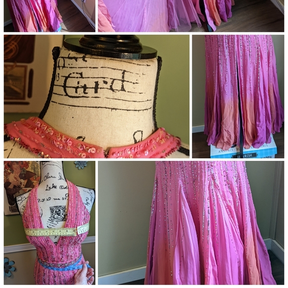 Tony Bowls Paris gown - Picture 2 of 16